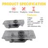 LED Car Door Welcome Light Decoration Light Car Badge logo For BMW M 1 2 3 4 5 6 7 Series X1 X4 X3 X5 M3 M4 M2 X7 M5 F30 E90 E70