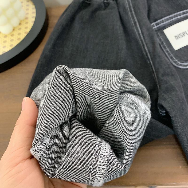 Boys' Versatile Spring Denim Pants - Cool, Handsome, Loose Casual Korean Street Style