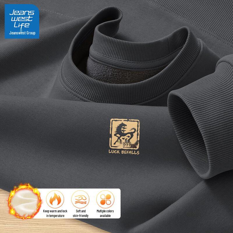 Мужской флисовый пуловер Jeanswest Life Год Лошади M