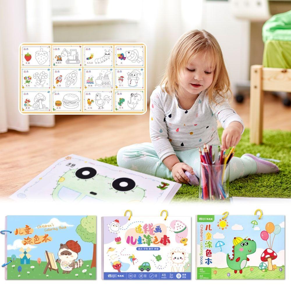 

Portable Kids Watercolor Painting Book Children s Enlightenment Graffiti Album Birthday/Xmas Gifts Colorful Balloons