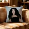 CCharli XCX Retro Pop Style Pillow Case Pattern Printed Pillowcase For Living Room Sofa Cushion Cover