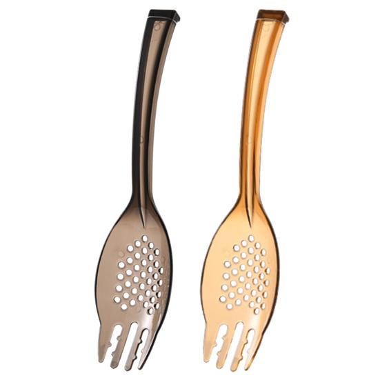 2 pezzi forchetta cucchiaio design 3 in 1 forchetta cucchiaio scolapasta versatili design ergonomico per la tavola per la cucina domestica