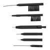 7 Pieces Hearing Aid Cleaning Tool Kit Multifunction Brush Set with Dry Clean Cloth Earbuds Care Accessories