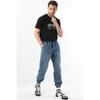 Men's Elastic Waist Jogger Pants Blue