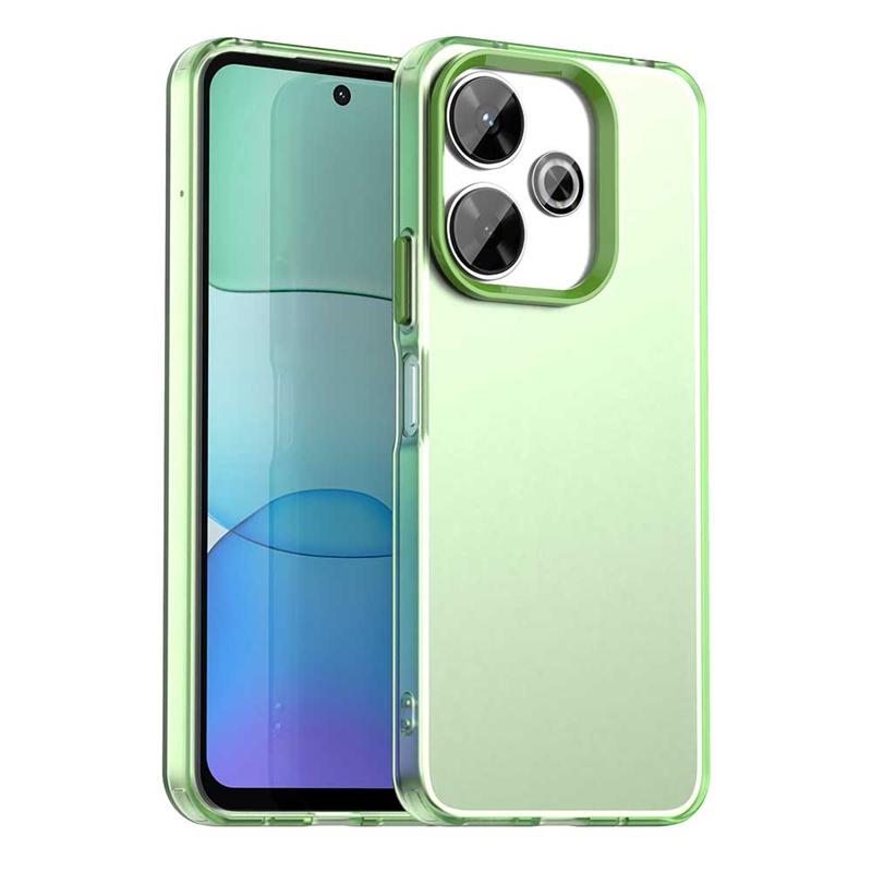 Anti-Drop Candy Color Phone Case For Xiaomi Redmi 13x Matte PC Transparent Ful Back Case For Redmi 13x Cover For Redmi 13x Case