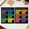 Stickers for Planners 2 Sheets Labels Adhesive Month Planner Calendar Stickers for Notebooks Scrapbooking Classroom School