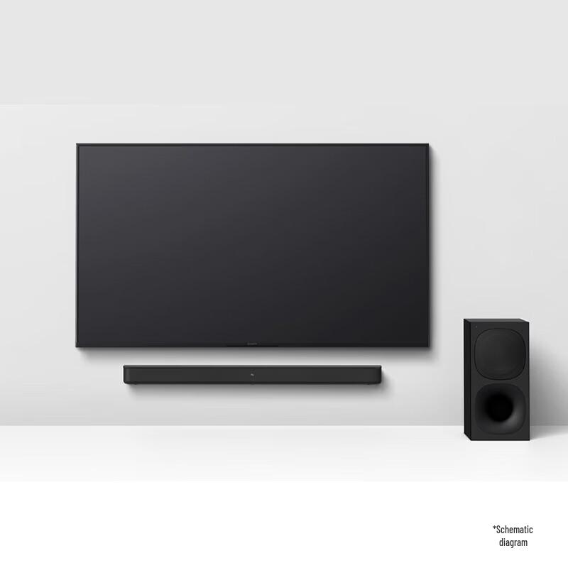 Sony HT-S400 2.1ch Dolby Audio Soundbar with Wireless Subwoofer (CN version)