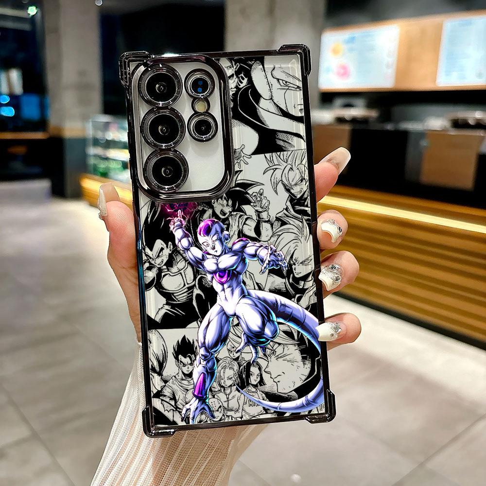Japoniško Anime D-Dragon Balls dėklas Galaxy S26 Ultra telefonui Dėklas Samsung S26 S25 S24 S23 S21 Ultra S20 FE S25 Plus Dangtelis