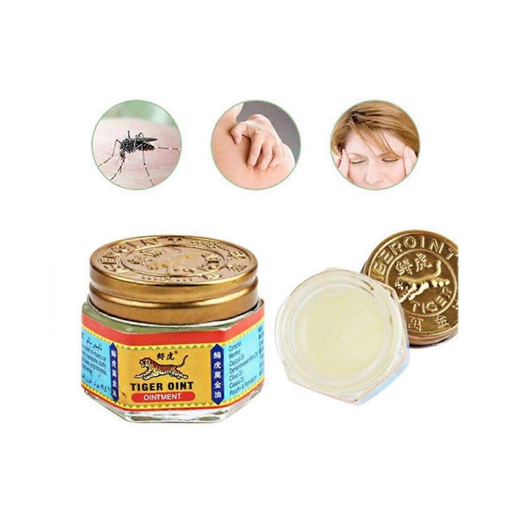 3pcs Thailand Tiger Balm Ointment Joint Arthritis Muscle Pain Red Tiger Balm Medicine Body Massage Itch Cream