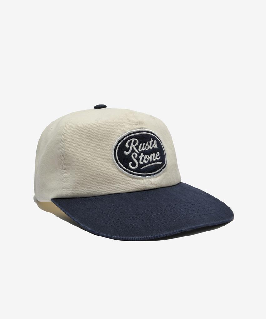 Leoseuteuaenseuton Emblem Classical Ball Cap Ivory/Navy