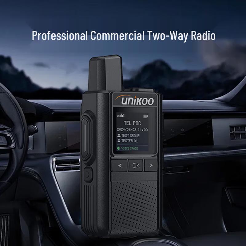 

UNIKOO 4G/5G Unlimited Distance Network Walkie-Talkie (CN version)
