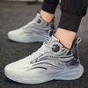 Men’s Sports Shoes Running Sneakers Summer Students Plus Size Basketabll Shoes Thick Sole Shoes High Top