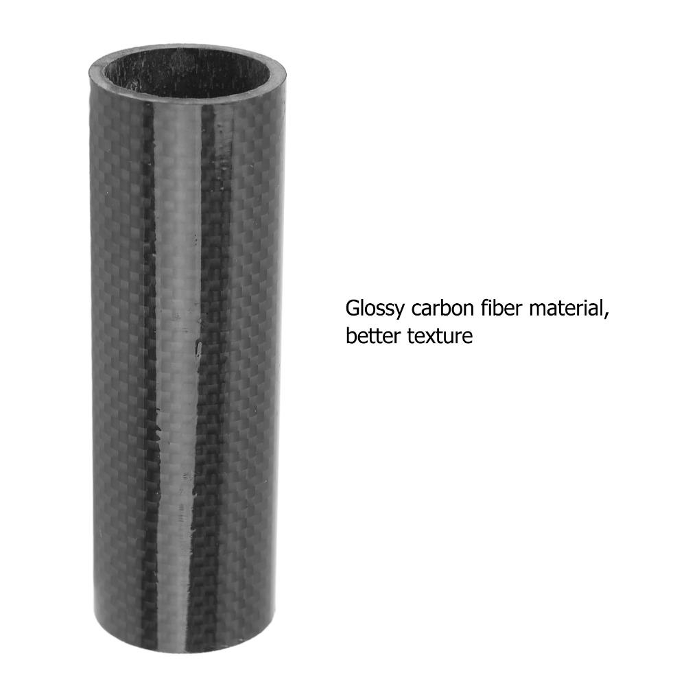 3K Carbon Fibre Bike Fork Washer 10cm Length Bike Stem Spacer  Bike Accessories