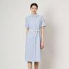 Embroidered Belted Dress B4m5o639