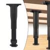 1pc Adjustable Plastic Telescopic Furniture Stand Hexagonal Bottom For Bed Sofa Support Load Bearing Bracket