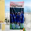 Chelsea Customize Your Name Beach Towel Soft Durable Quick-Dry Ideal for Travel Outdoor Swim Pool Yoga Surf Camping Hiking Gym Gift Holiday