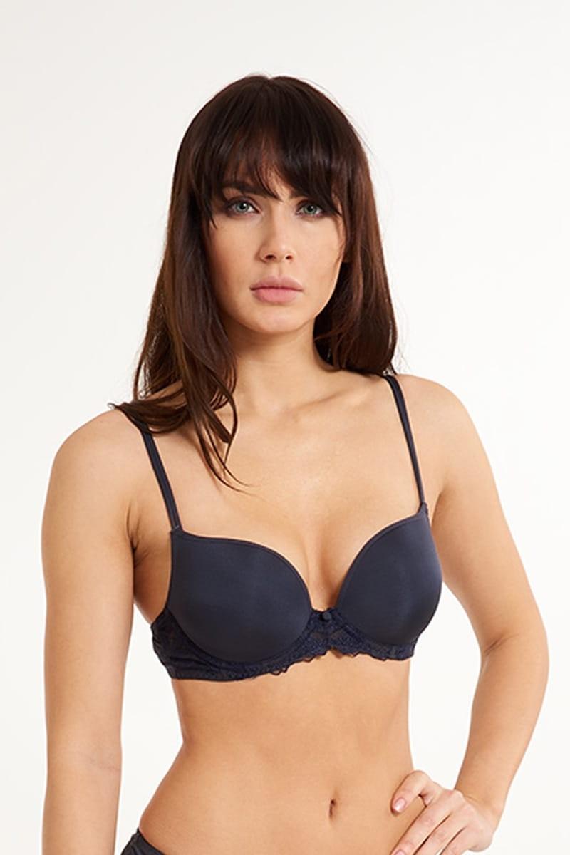 

Бюстгальтер push-up gel LingaDore (70600) 80B імперська синього кольору