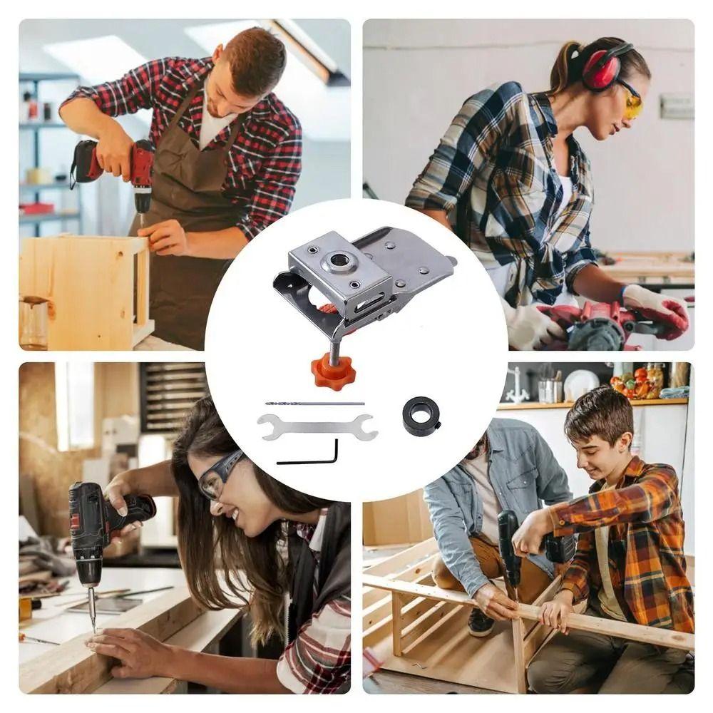 Positioning Door Hinge Template Hinge Installation Hinge Slotting Locator Hole Guide Jig  Carpenter