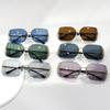 Rimless Sunglasses For Women Men Fashion Women's Sunglasses UV400 Protection For Shopping Travel Driving Fishing