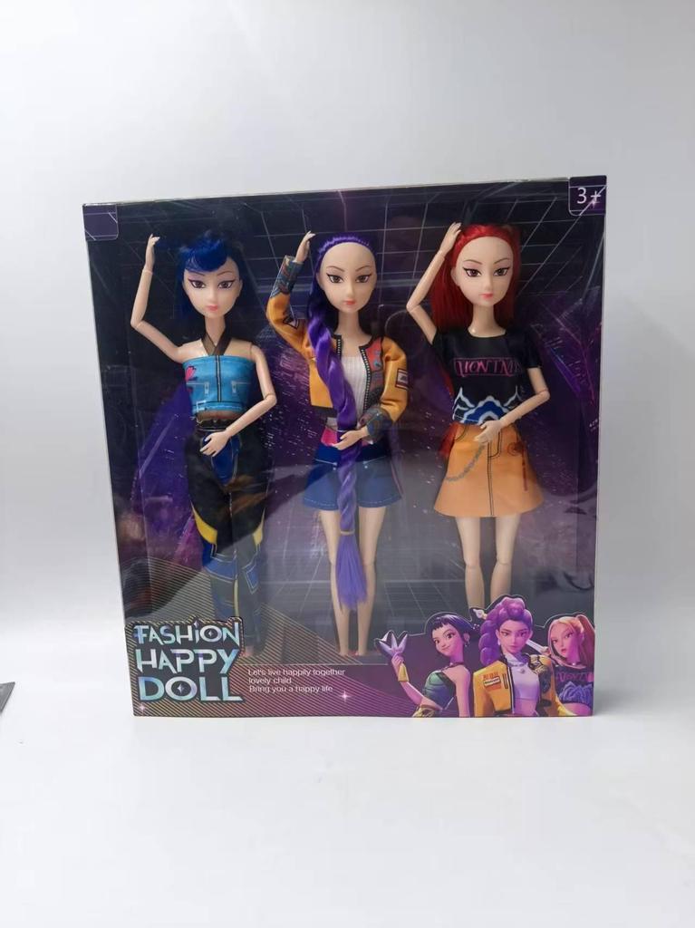 Monster Hunting Witch Doll with Music, 12 Joints, Colorful Lights & Cartoon Theme Song