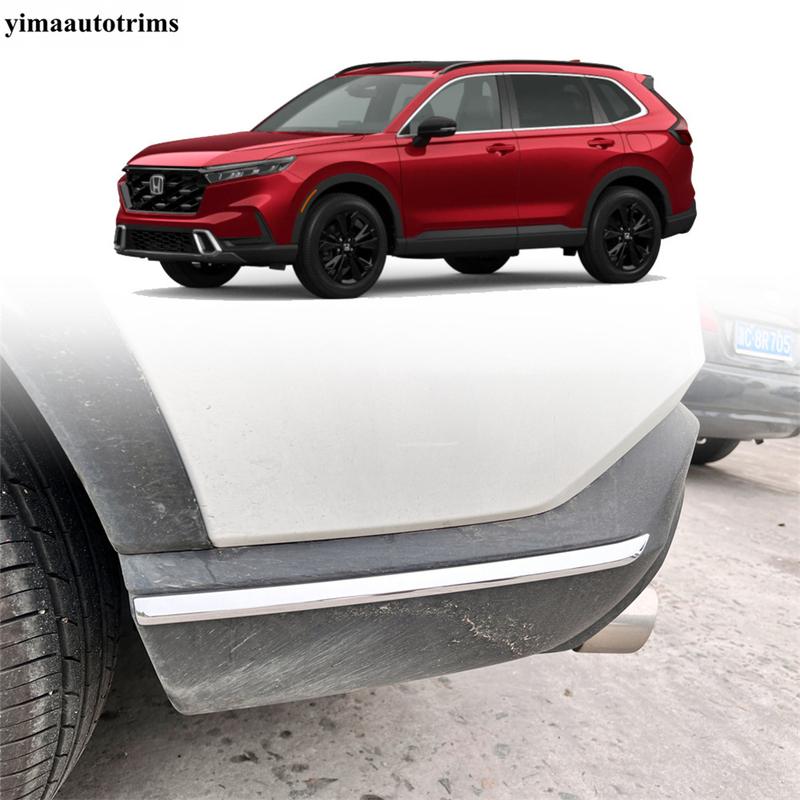 4 Stück Front Heck Stoßstange Ecke Schutz Wache Kratzfest Streifen Abdeckung Zierleiste Für Honda CR-V CRV 2024 Zubehör Exterieur
