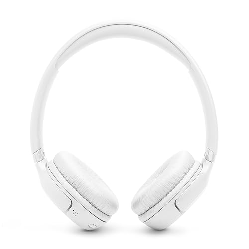 JBL TUNE530BT Wireless On-Ear Headphones Bluetooth 76H Playtime USB-C Charging Multi-Point White JBL App Compatible