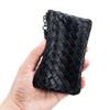 New Short Change Bag, Women's Sheepskin Woven Small and Ultra-thin Small Wallet, Men's Money Bag Storage Bag, High-end Sense
