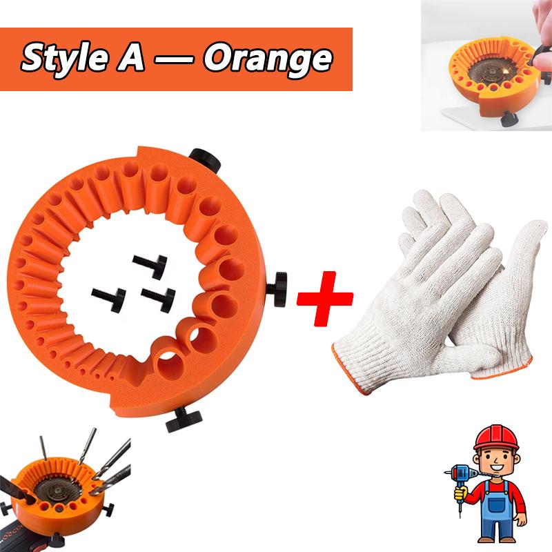 Multipurpose Drill Bit Grinding Sharpener Polishing Grinding Tool 125mm Angle Grinder Powered Tool Parts For 2-13mm Drill Bits