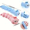 Cute Clockwork Caterpillar Crawling Toys For Parent Child Interactive Animal Shapes Wind Up Toy Funny Education Toys Gift