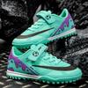 Velcro Football Shoes Boys Teens Students Shred Nails Lawn Training Field Sports Football Shoes