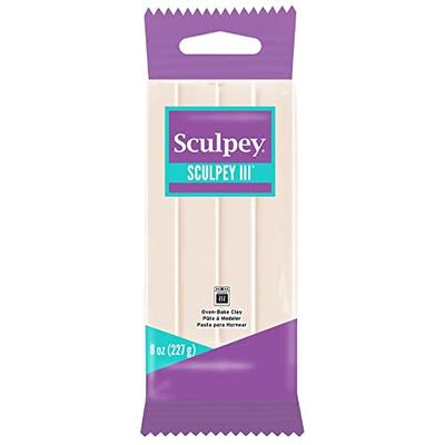 Polyfoam Sculpey III 8oz (227g) 010 Translucent 39084010