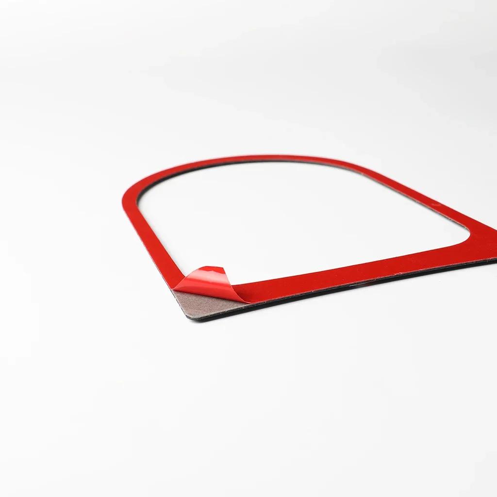 Passend Für Ford Mustang 2015-2017 Autozubehör 3D Autoaufkleber Styling Kohlefaser Auto Schaltknauf Panel Rahmen Abdeckung Aufkleber