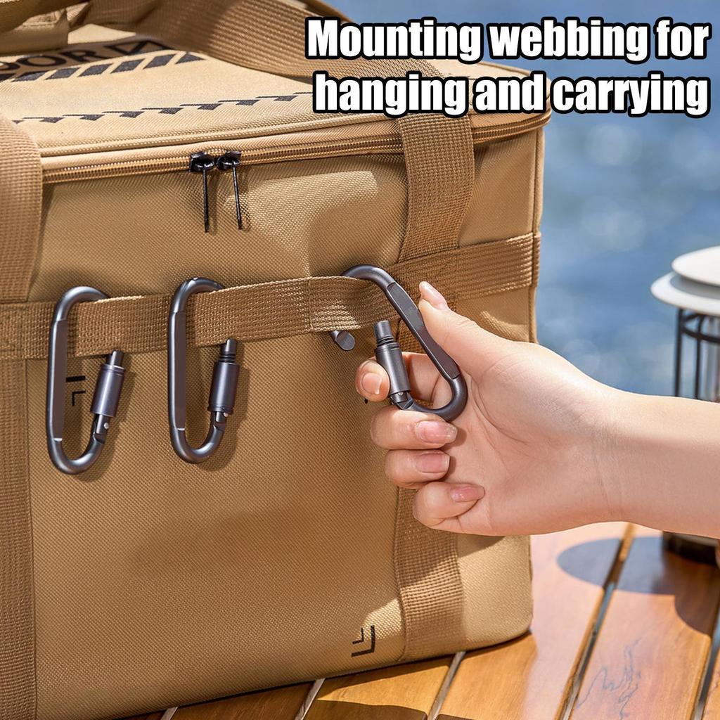 Camping Storage Bag Camping Container Soft Gear Bag 36L Waterproof Cooler Large Capacity Folding Case For Beach Picnic BBQ Juice