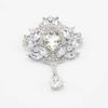 Flower Rhinestone Girl Gifts Korean Style Brooch Fashion Jewelry Women Brooch Clothing Accessory