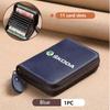 For Skoda Car Leather Wallet Motor ID Credit Card Ticket Storage Bag Octavia Superb RAPID FABIA KAMIQ KAROQ KODIAQ YETI kybf34