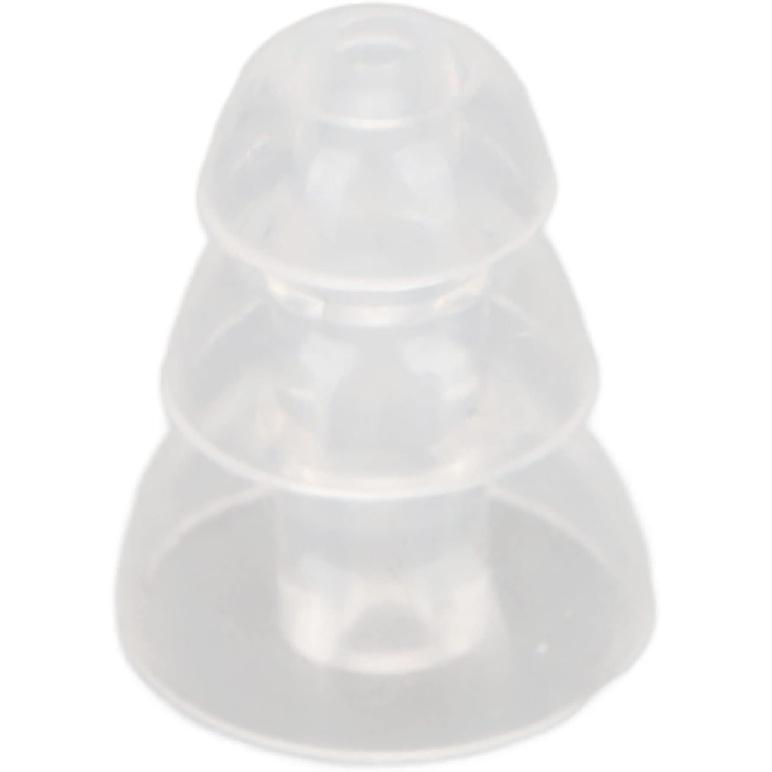 

Слуховой аппарат BigKing, Универсальные 5 шт. куполов для слухового аппарата, ушные вкладыши, силиконовые, мягкие и удобные, 3-слойные, прозрачные, сменные для заушных (BTE) и внутриушных (ITE) слуховых аппаратов