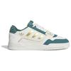 Adidas Originals Drop Step 2.0 Skateboard Shoes Unisex White Green JS3252