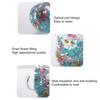 Double-Wall Glass Mug with Dried Flower Design 250ml Heat-Resistant Borosilicate Glass Cup for Milk Coffee Breakfast Insulated Glassware for Home