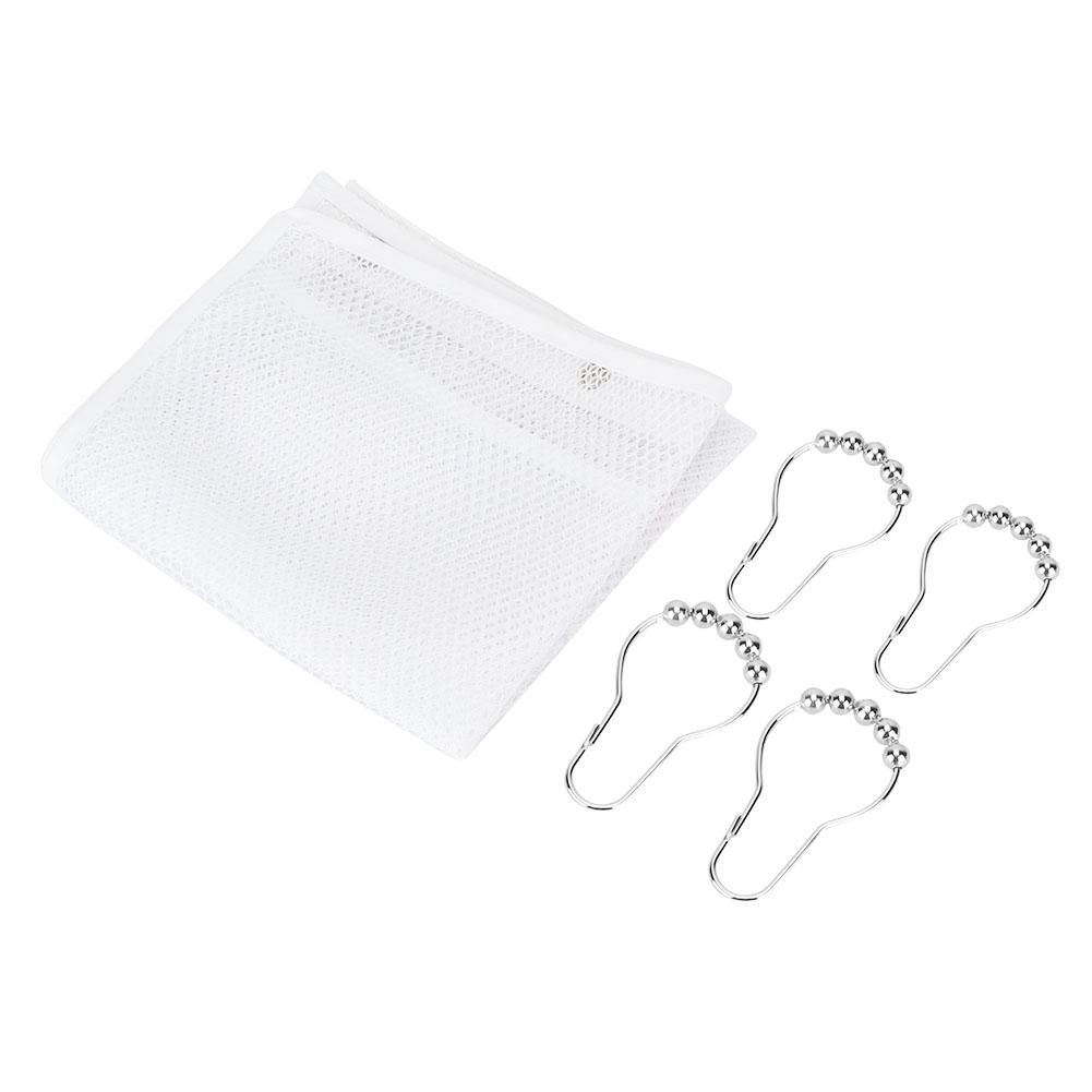 

Подвесной сетчатый органайзер для ванной и душа Большой органайзер для душа Аксессуары для ванной (S-образный крючок)