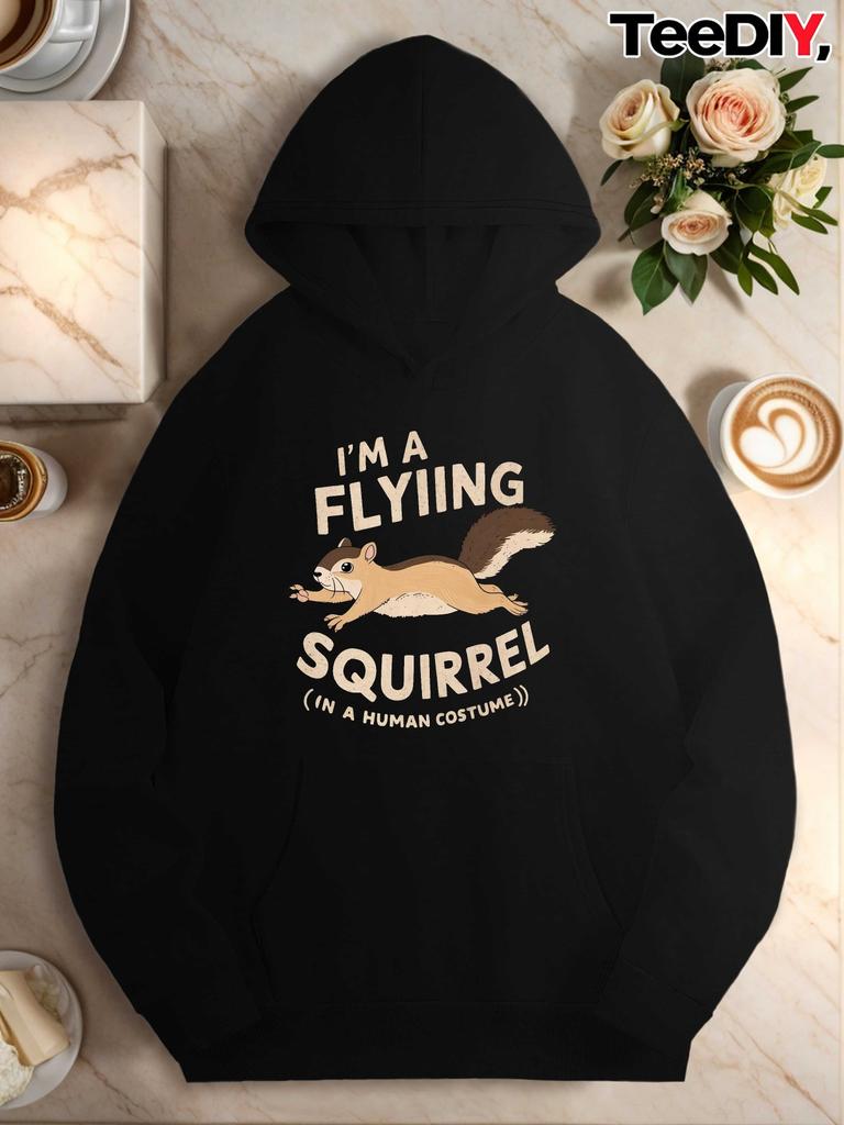 Flying Squirrel Human Costume Women's Hoodies