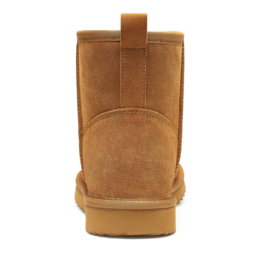 Fashion Kidmi Suede Plush Women Shoes Winter Snow Boots Warm Nonslip Mini Boots Cashmere Fuzzy Ankle Boots Women House Cottons Boots