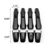 8PCS ABS Carbon Fiber Style Door Handle Cover Trim For Honda Civic 2006-2011 8th