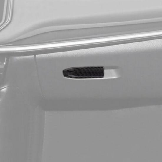 Carbon Co-pilot Storage Box Handle Cover Trim Accessories For Jeep Compass 22-25