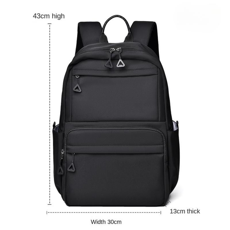 Anti-splashing Trend, The Same Schoolbag for Men and Women, Large-capacity Travel Backpack, Leisure Business Computer Backpack.