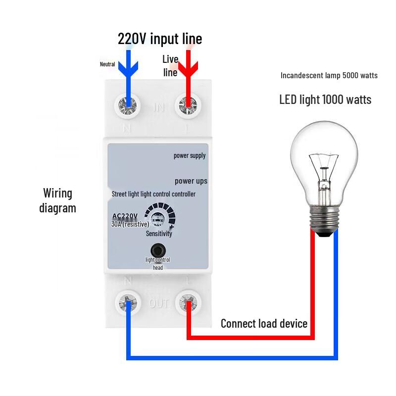 Light Control Switch 220V