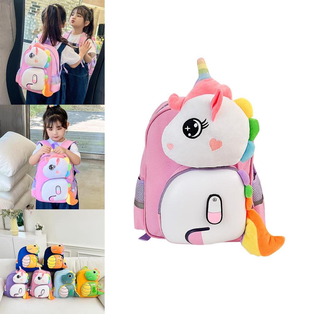Cute Cartoon Toddler Backpack For Boys And Girls Ages 2-5 Dinosaur Theme