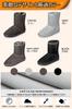 Rilobi Sheepskin Snow Short Boots for Women and Cold Snow Perfect for School and Commuting Boots, Mini-Length, Men, Waterproof, Non-Slip, Weather,