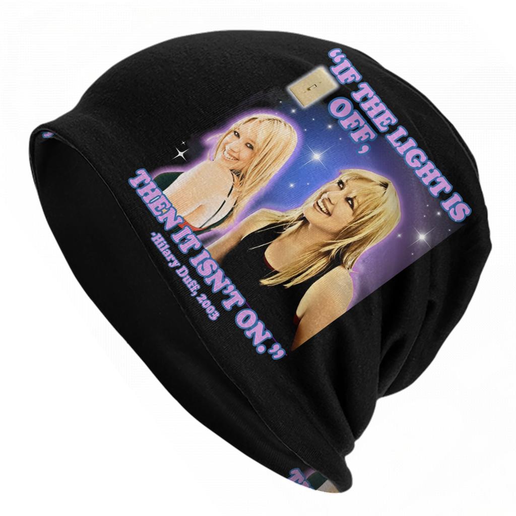 Lizzies Cartoon McGuires Cap S Children Comedy Casual Unisex Women Ski Skullies Beanies Hats Summer Warm Dualuse Bonnet Hat