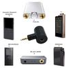 HIFI Angle 4.4 Balanced Earphone Adapter For SONY, Music Players- DIY Design 4.4Mm Female To 2.5Mm 4Pole/3.5Mm 3Pole Male Plug