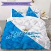 Ao Fk Zenit Sankt Peterburg Pattern Bedding Uilt Set Uilt Cover Pillowcase Home Decoration Birthday Gift (1*duvet Cover + 2*pillowcase Without Core)